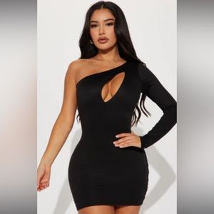 Fashion nova Vibes On Vibes One Shoulder Dress